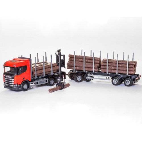 Emek scania r450 6x4 red - scania,