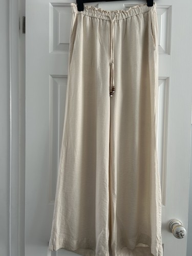 Zara ladies wide leg linen - wide,