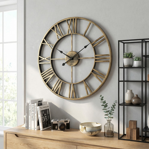 Wall clocks large skeleton - clocks,