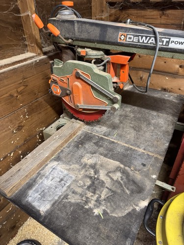 Dewalt radial arm saw - radial,
