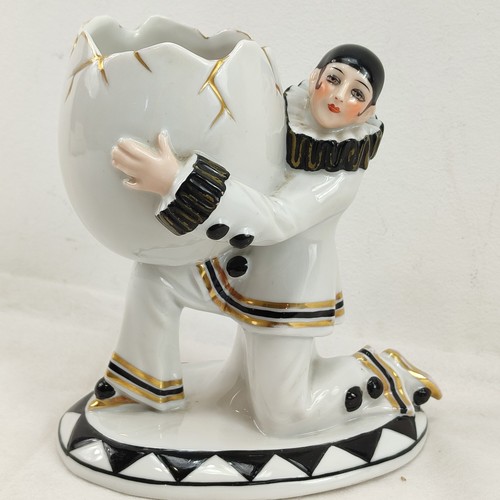 Antique porcelain art - antique, deco