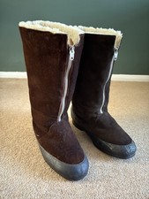 1940 Pattern RAF Flying Boots Size 9 Air Ministry WW2 Lightning Zip