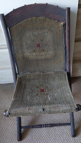 Civil war camp chair - war,