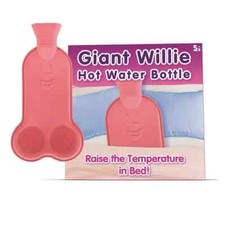 giant willie hot water bottle