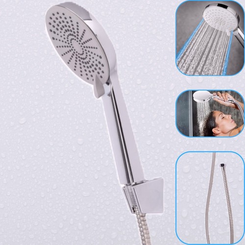 Hand held shower head hose - held, &
