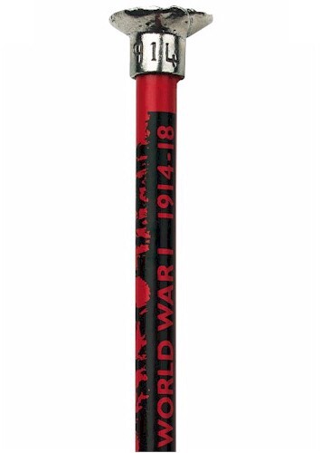 Poppy pewter pencil - poppy,