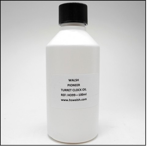 Pioneer turret clock oil 100ml - turret,