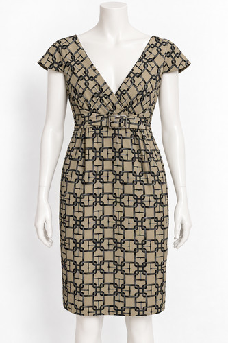 Karen millen silk dress - uk, 10