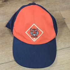 Tiger Scout Adjustable Twill Baseball Hat Cap Boys Medium Large BSA Uniform