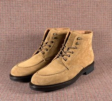 NEW Polo Ralph Lauren Suede Lace Up Boots Sz 13 D Made In Italy
