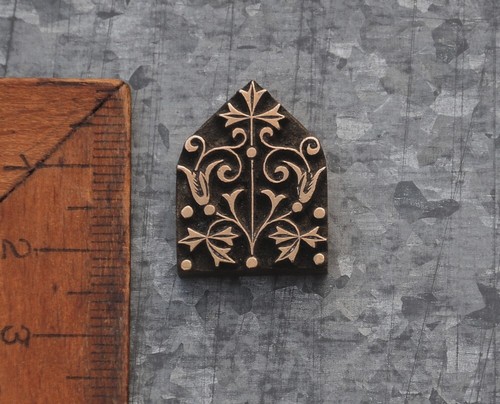 Brass ornament bookbinding art - brass,