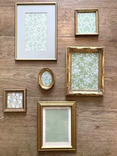Job lot decorative gold gilt - decorative,