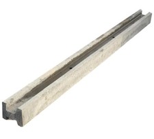 **** Grey concrete slotted