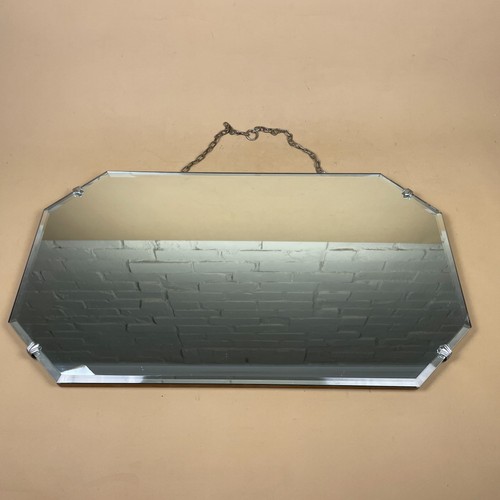 Antique frameless mirror - antique,