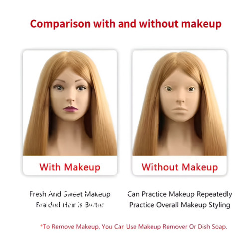 Brown without make 85 - -, 85%