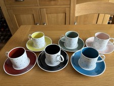 Susie Cooper Wedgwood 6 X