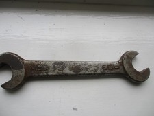 Vintage SNAIL BRAND open ended spanner 9/16w & 1/2w   (Whitworth)