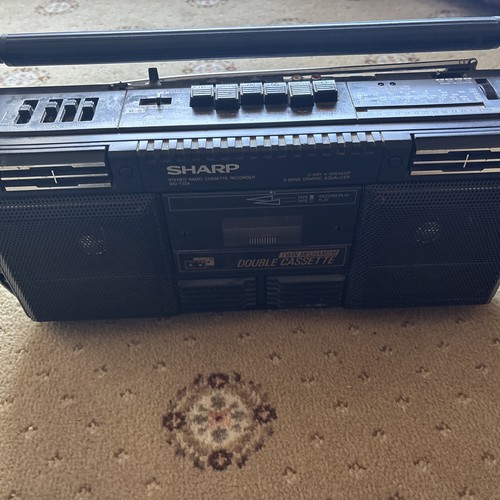 Sharp t234 radio double - sharp, wq-t234