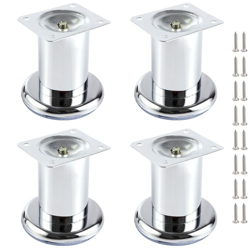 Chrome furniture legs feet - chrome,