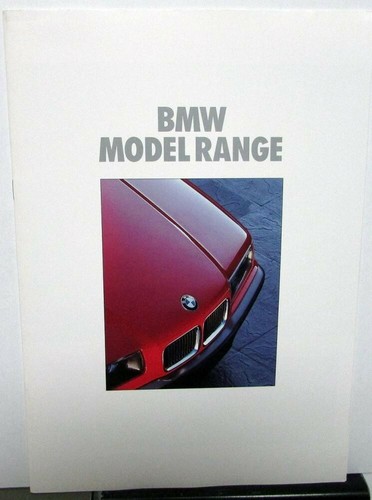 1991 bmw model range full - model, line