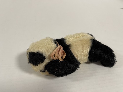 Old steiff teddy bear panda - teddy,