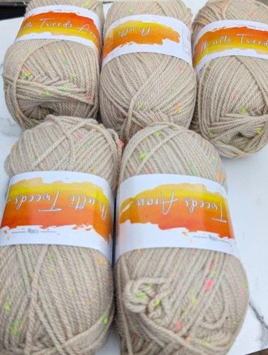 Aran tweed knitting crochet - tweed,