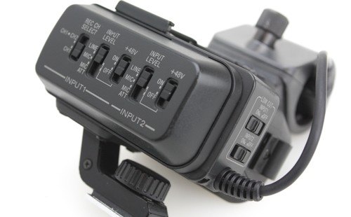 Sony xlr adapter - sony, handle
