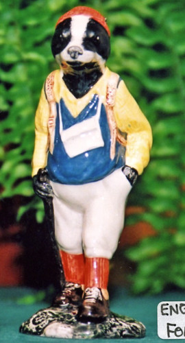 Beswick the hiker badger - beswick,