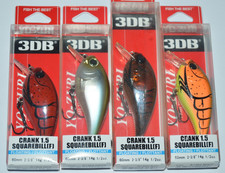 4 lures yo zuri 3db crank 1.5