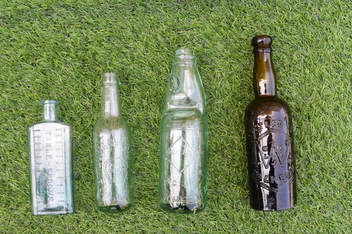 Collection four antique - of,