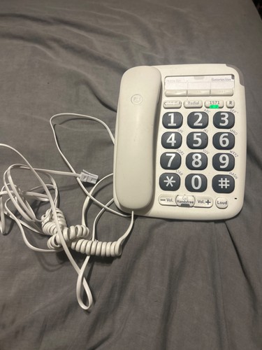 200 corded big button phone - bt,