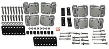 Front & Second Row Door Hinge Kit / Stainless Bolts for Land Rover Defender 110