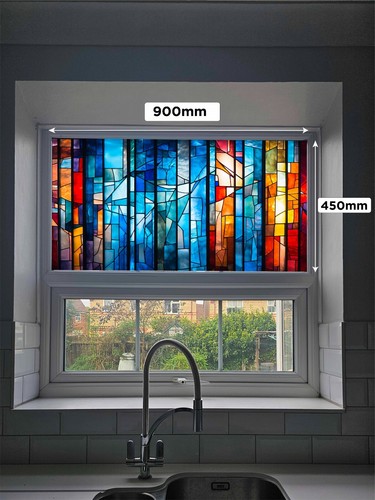 Stained glass window film - film,