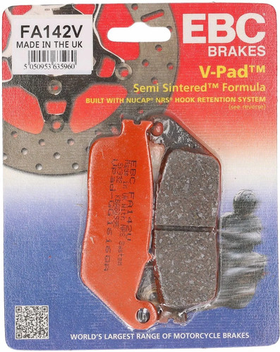 Fa142v ebc front brake pads - front,