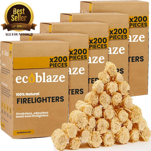 Ecoblaze natural firelighters - ecoblaze,