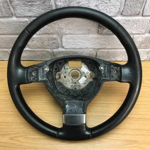 Genuine black leather 3 - genuine, vw