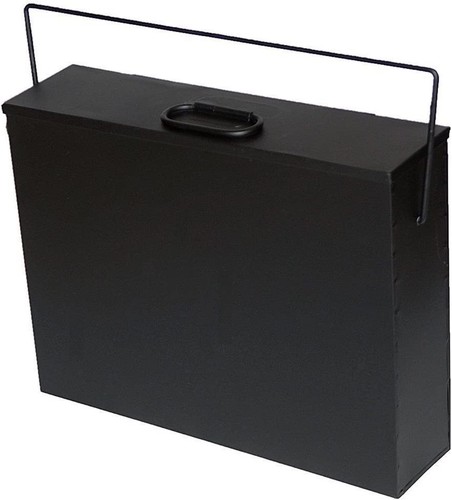 Black ash carrier bin - ash,