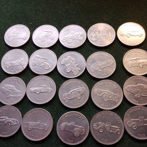 Shell oil coin collection - oil,