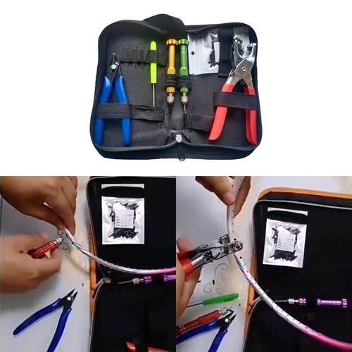Starting stringing clamp - starting,