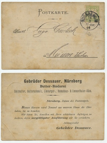 10822 postcard nuremberg - -,