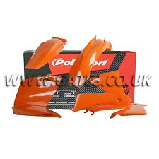 KTM 125EXC EXC 125 2003 Orange Polisport Plastics Kit Fairing Panel Set