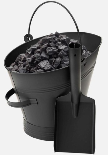 Coal bucket and - and, set