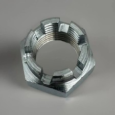 YAMAHA AXLE NUT GROOVE CASTLE