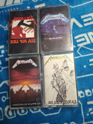Metallica cassette bundle - metallica,