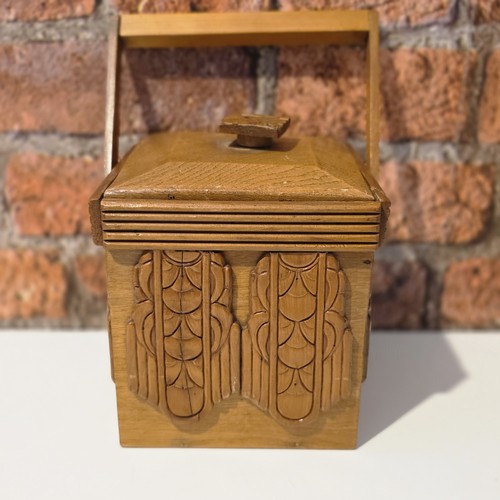Rare art deco wooden - deco,