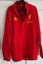 (L) Official Liverpool FC '12 Warrior training running football lite jacket coat