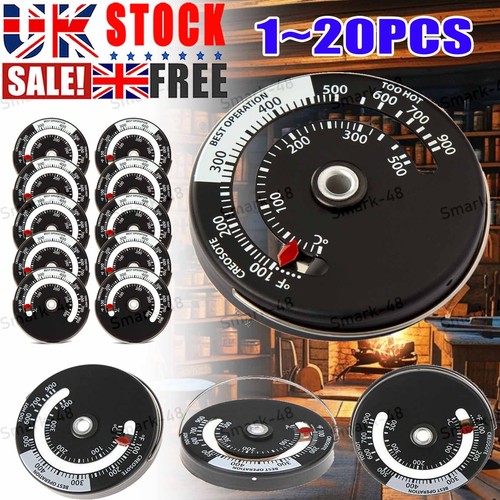 Magnetic stove thermometer - magnetic,