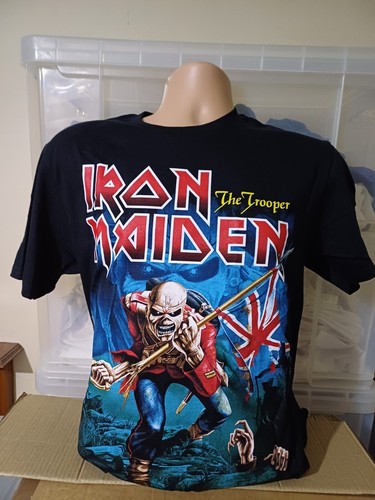 Iron maiden shirt trooper - maiden,