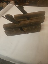 Antique Wooden Moulding Plane Set of 2 Vintage Woodworking Tools