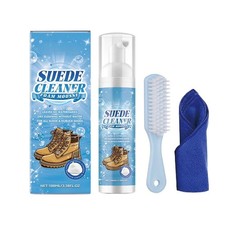 Suede Cleaner Spray Kit for Shoes Clothing Handbags Boots Furniture 100ml ^